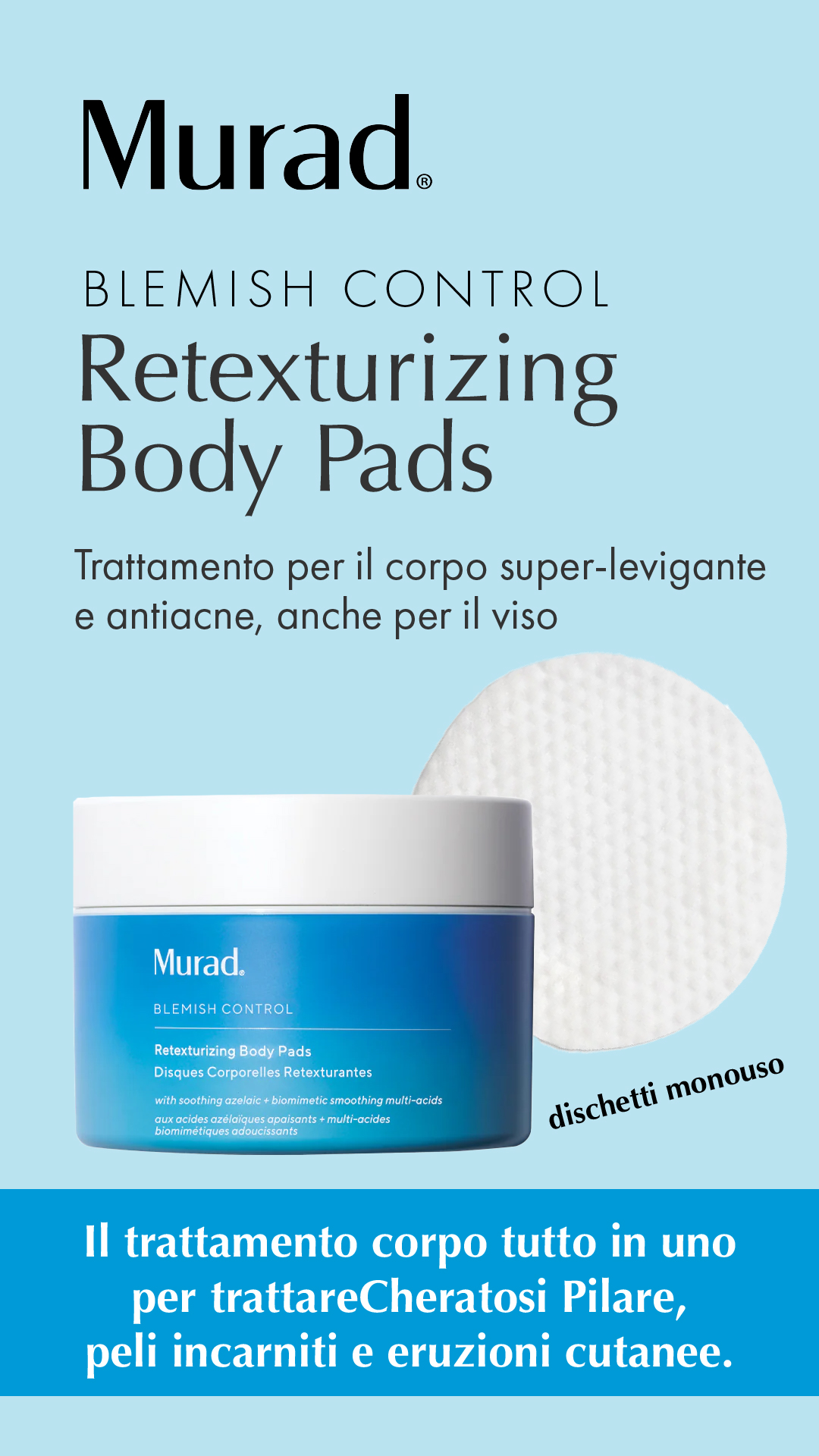 V-MURAD RETEXTURIZING BODY PADS